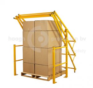 Mezzanine pallet safety sales gate