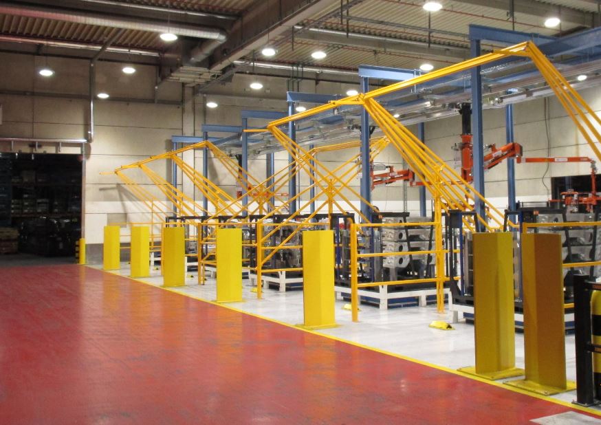 Safety Pallet Gate System Made To Size